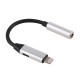 3.5mm Female to 8 Pin Female + Male Audio & Charge Adapter