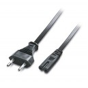 Cabo Alimentação Euro Macho / Tipo 8 - 2x0,75mm² 2mt 