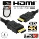 CABO HDMI DOURADO MACHO / MACHO 2.0 4K PRETO 3M