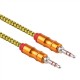 Cabo de áudio Jack 2m 3.5mm Amarelo