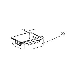 Gaveta Superior Congelador Whirpool 