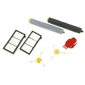 Kit de manutenção (inclui escovas, filtros e acessório de limpeza)