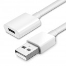 Cabo Carregamento Compatível Apple Pencil 1m (Branco)