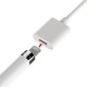 Cabo Carregamento Compatível Apple Pencil 1m (Branco)