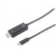 CABO HDMI MACHO PARA USB 3.1 C (1 mts)