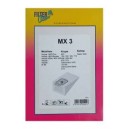 MX3 SACO ASPIRADOR ( 5 PCS +2 FILTROS )