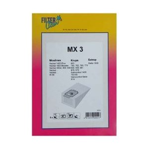 MX3 SACO ASPIRADOR ( 5 PCS +2 FILTROS )