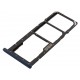 Bandeja Dual SIM + SD azul para Asus Zenfone Max Pro (M2), ZB631KL