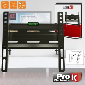 Suporte Lcd/LED 13/37" Vesa 200/200 25kg PROK
