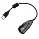 Adaptador usb para jack 