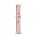Banda Silicone Apple Watch Series 5, 4 de 40mm / 3, 2 e 1 de 38mm Rosa