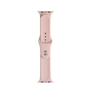 Banda Silicone Apple Watch Series 5, 4 de 40mm / 3, 2 e 1 de 38mm Rosa