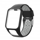 Pulseira Compatível TomTom Spark, Runner 2 / 3 (Preto) 