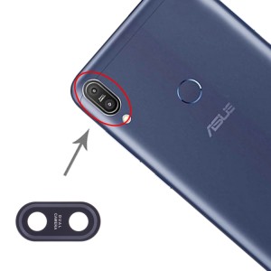 Lente Camera Compativel C/ Asus Zenfone Max Pro M1 ZB601KL ZB602KL ZB555KL(Preto)