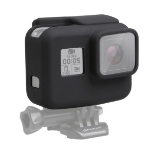 Protecçao Silicone Compativel C/ GoPro HERO(2018) /7 Black /6 /5 (Preto)
