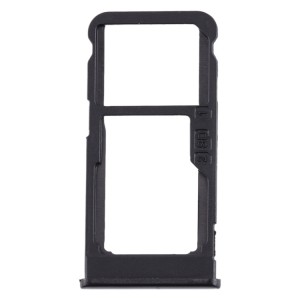 BANDEJA CARTAO COMPATIVEL C/ Nokia 5.1 Plus / X5 TA-1102 TA-1105 TA-1108 TA-1109 TA-1112 TA-1120 TA-1199(Preto)