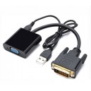 Adaptador Dvi-D Para Vga 