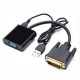 Adaptador Dvi-D Para Vga 