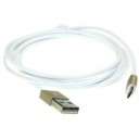 CABO DE CARGA RÁPIDA USB 2.0 / MICRO USB (B), 1,8M