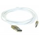 CABO DE CARGA RÁPIDA USB 2.0 / MICRO USB (B), 1,8M