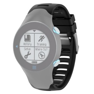 Bracelete Compativel C/ Garmin Forerunner 610(Preta) 