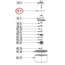 Anel de vedação (peça 63.6)