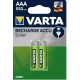 Pilha recarregavel 3A 1.2V