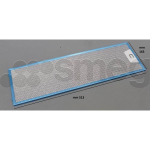 Filtro exaustor Smeg 163mmx513mm (073410796) (106660)