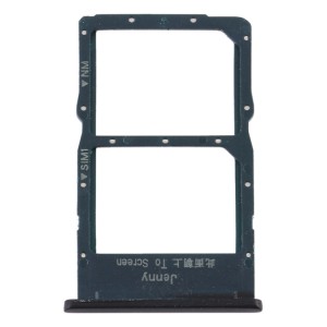 Suporte Cartão SIM Tray Compatível c/ Huawei P40 Lite PRETO