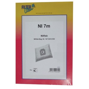 Sacos compatíveis com Nilfisk (4 uds)
