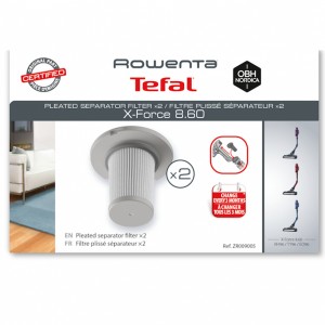Kit 2(uni) Filtros Aspirador Rowenta ZR009005